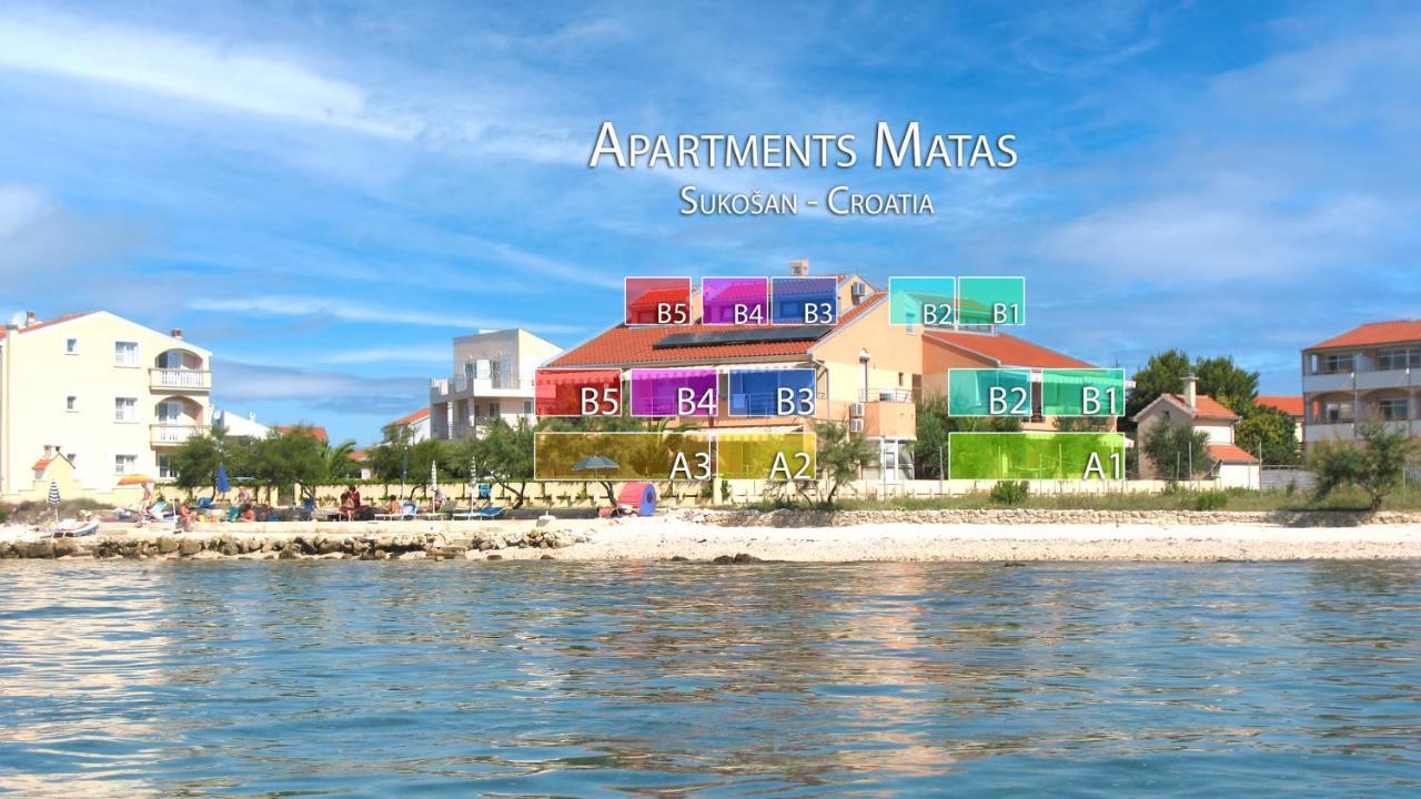 Apartments Matas Sukošan Buitenkant foto