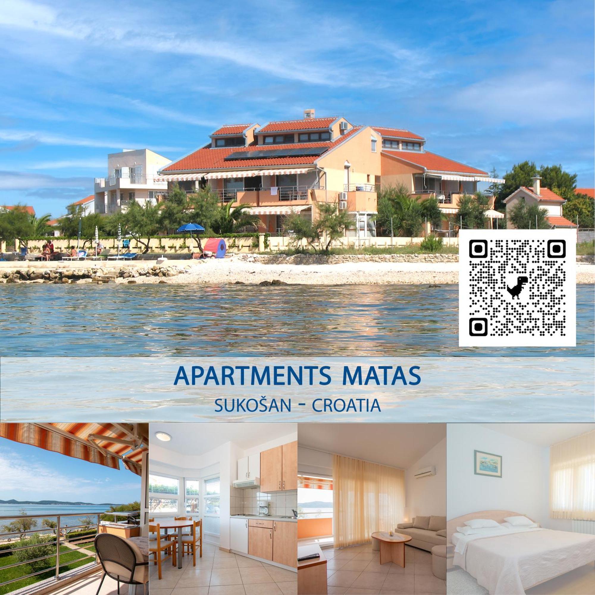 Apartments Matas Sukošan Buitenkant foto